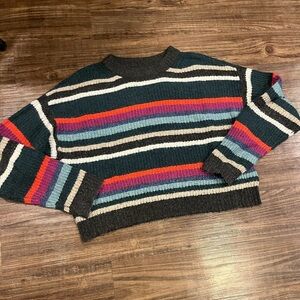 American Eagle Outfitters Colorful Striped Sweater